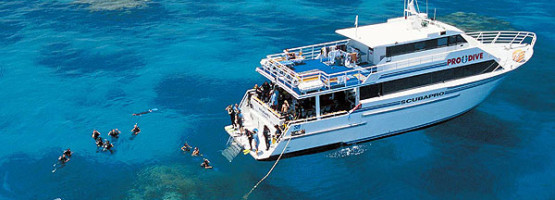 Complete your Pro Dive Cairns learn to dive course with a GBR trip