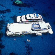 Cairns Great Barrier Reef pontoon