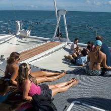 Relaxing sail trip on Great Barrier Reef
