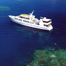 Spirit of Freedom at Great Barrier Reefs Ribbon Reefs