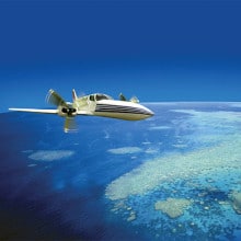 Scenic flights: Lizard Island to Cairns