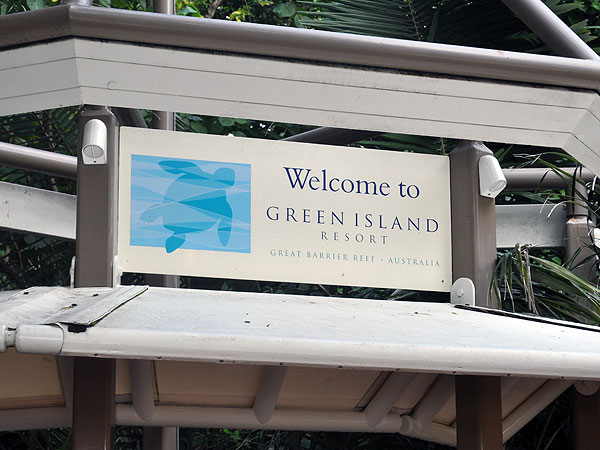 Green Island also has a resort
