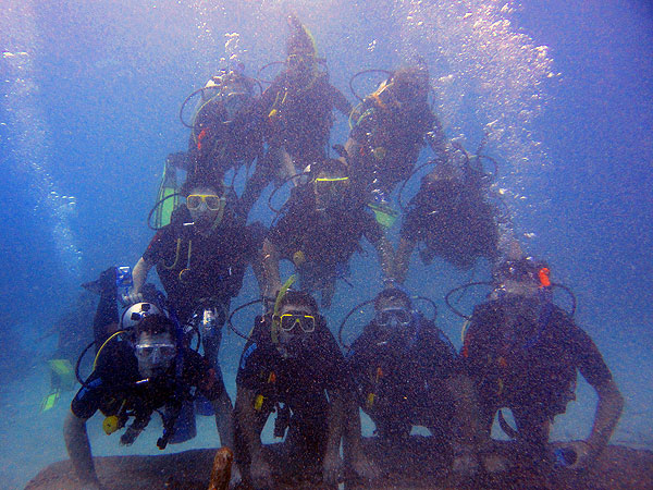 Pro Dive Cairns - the underwater pyramid