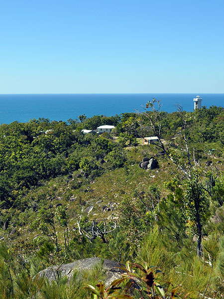 Fitzroy Island Lighthouse in the distance