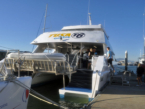 T6 is Cairns newest and best reef day tour boat
