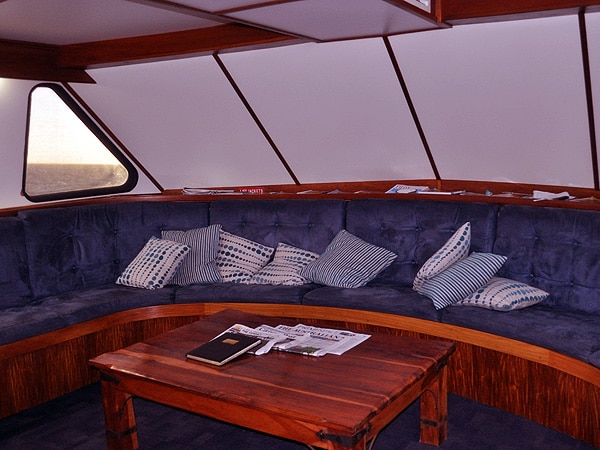 Spirit of Freedom's comfortable air-conditioned lounge