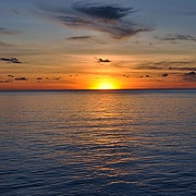 Sunset over Coral Sea