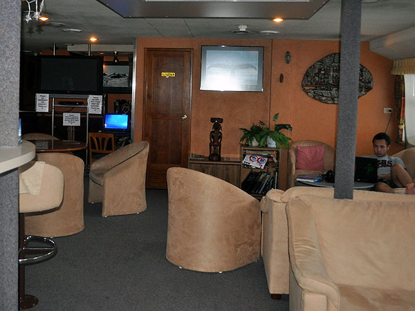 OceanQuest comfortable lounge saloon