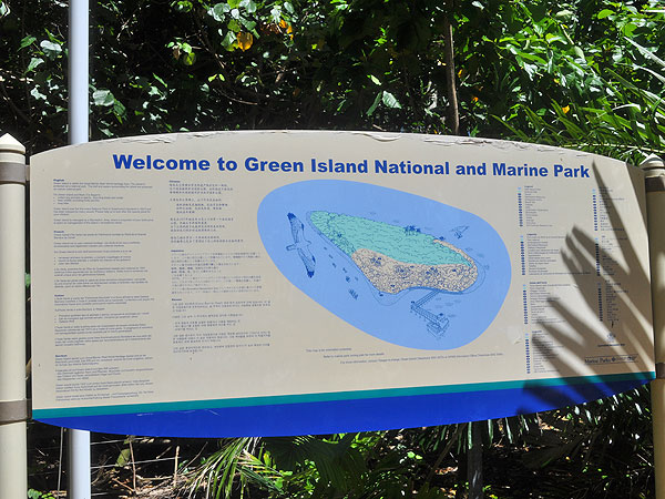 Green Island is a National Park