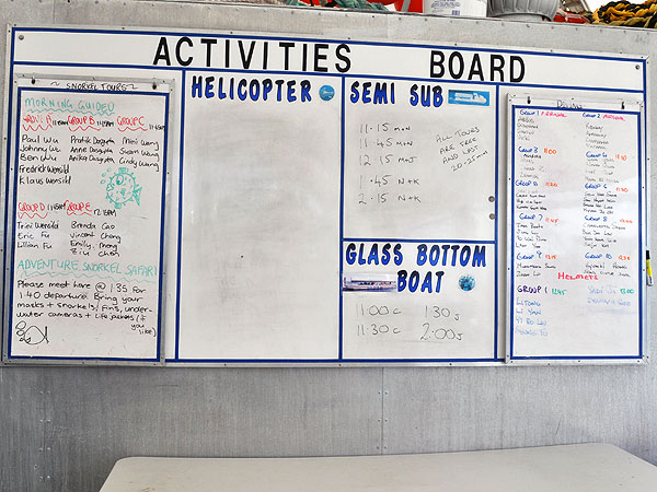 Activities Board lets you know what's happening