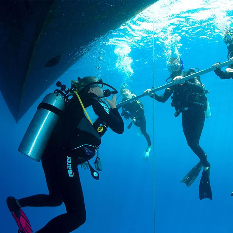 Introductory Diving on Aqua Quest