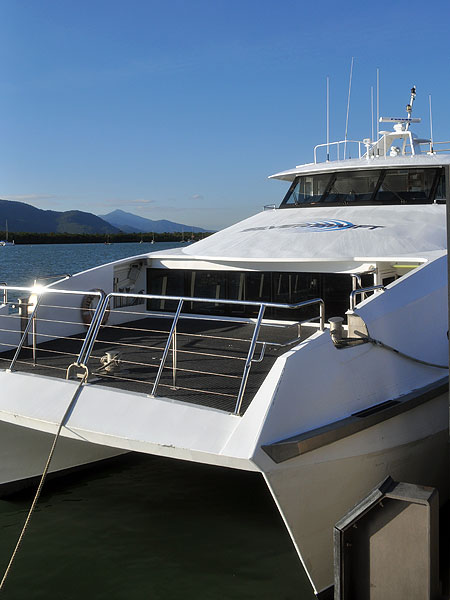 Silverswift departs daily from Cairns