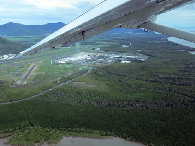 Flight over Cairns