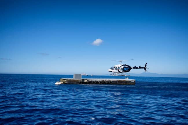 GBR Helicopter Reef Flight