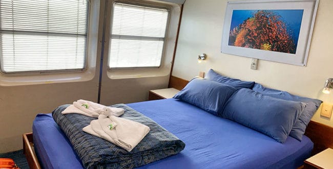 Double Bedroom on Ocean Quest