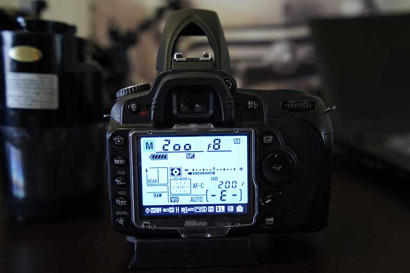 Nikon D90 Underwater Camera Settings