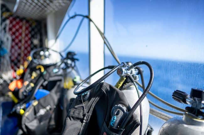 Scuba Diving Tanks and BCD's