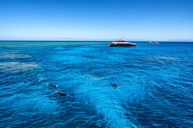 Calm Seas at Milln Reef Cairns