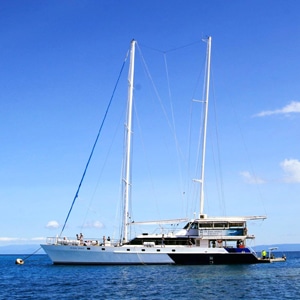 Ocean Spirit Cruises boat Sailing on the Great Barrier Reef
