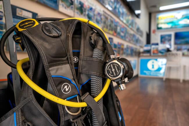 Scuba Diving Gear at Cairns Dive Adventures Shop