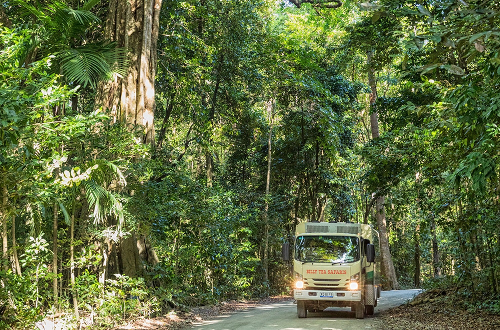 Billy Tea Tours 4WD Vehicle