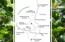 Daintree National Park Map