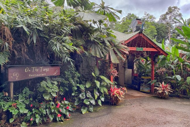 The lunch rest stop.
