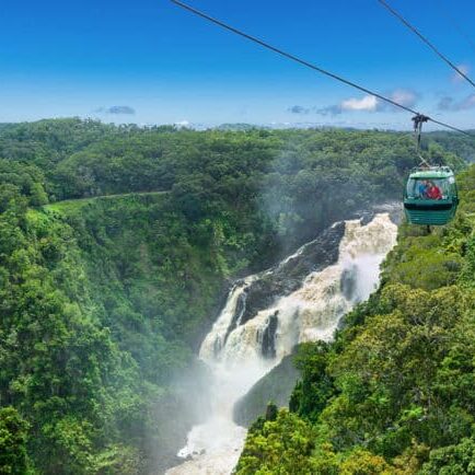 Skyrail-View-Barron-Waterfalls Skyrail Rainforest Cableway at Barron Waterfalls