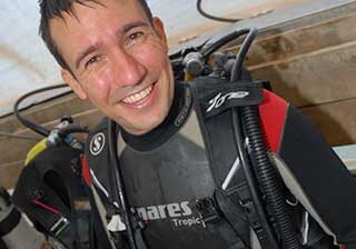 Clint Carroll Cairns Scuba Diver